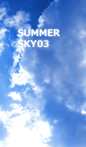 Summer Sky 夏空03 Line着せかえ 360円 オシャレ系