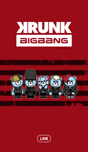 Krunk Bigbang Line着せかえ 600円 カワイイ系