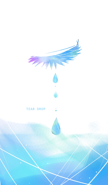 Tear Drop 涙のしずく Line着せかえ 360円