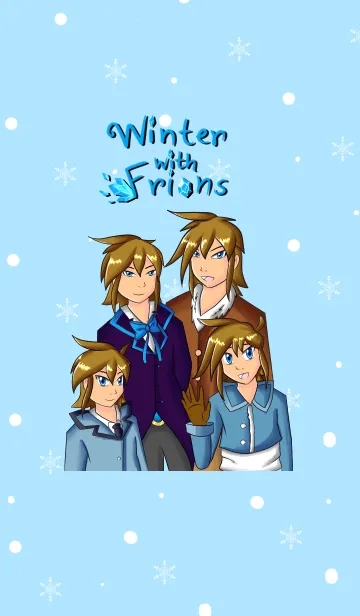 [LINE着せ替え] Winter with Frionsの画像1