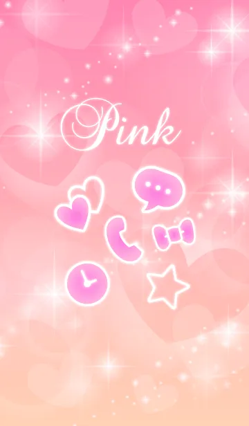 [LINE着せ替え] Pink1の画像1