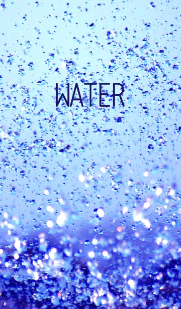 [LINE着せ替え] Water~水滴～の画像1