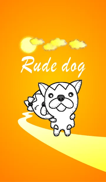 [LINE着せ替え] Rude dogの画像1