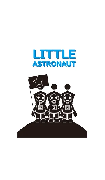 [LINE着せ替え] IANO's Little Astronautの画像1