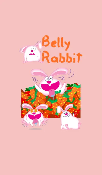 [LINE着せ替え] One Belly-Rabbitの画像1