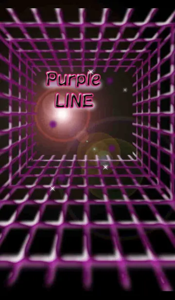 [LINE着せ替え] Purple line(紫の線)の画像1