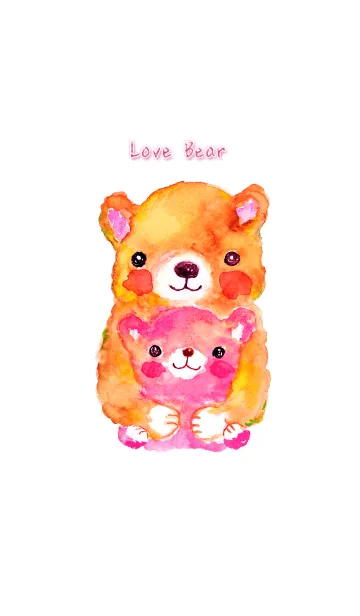 [LINE着せ替え] Love Bearの画像1