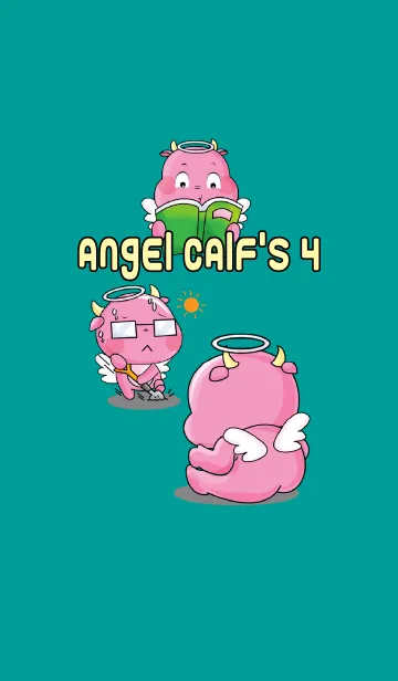 [LINE着せ替え] An Angel Calf's Story, ver. 4の画像1