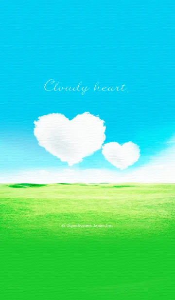 [LINE着せ替え] Cloudy heartの画像1