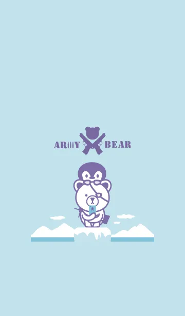 [LINE着せ替え] ARMY☆BEARの画像1