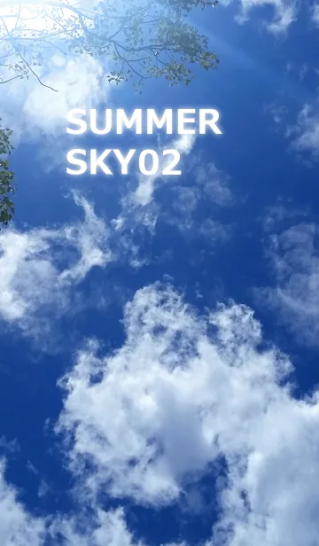 [LINE着せ替え] SUMMER SKY-夏空02の画像1