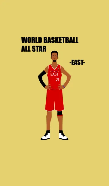 [LINE着せ替え] WORLD BASKETBALL ALL STAR -EAST-の画像1