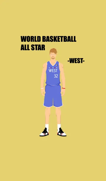 [LINE着せ替え] WORLD BASKETBALL ALL STAR -WEST-の画像1