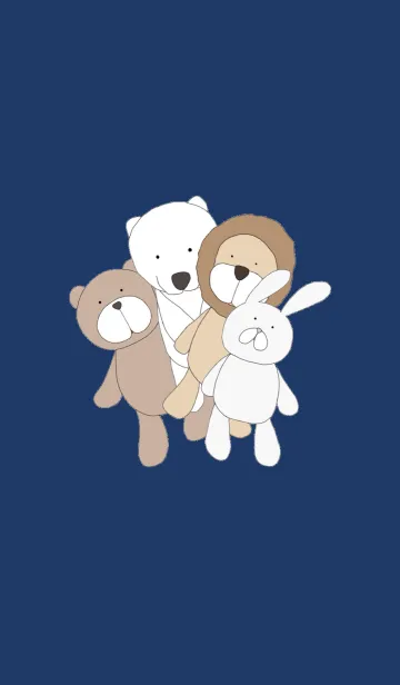 [LINE着せ替え] STUFFED ANIMALSの画像1