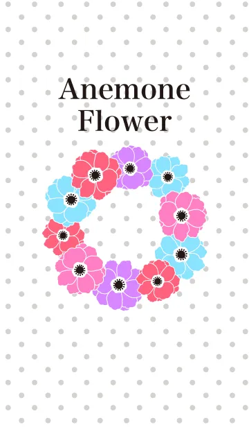 [LINE着せ替え] Anemone Flowerの画像1