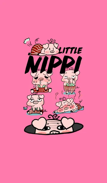 [LINE着せ替え] A Little Pig named Nippiの画像1