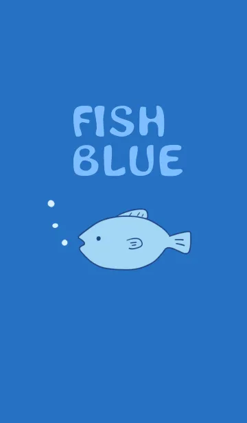 [LINE着せ替え] BLUE FISHの画像1