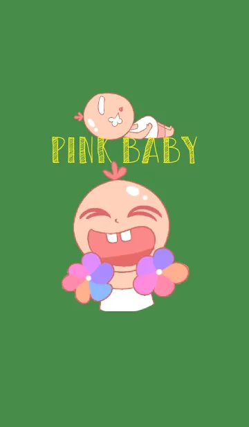 [LINE着せ替え] One Day of A Pink Babyの画像1