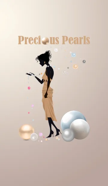 [LINE着せ替え] Precious Pearlsの画像1