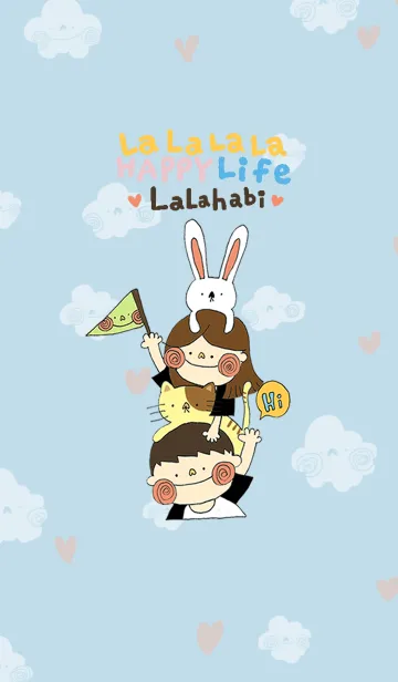 [LINE着せ替え] Lalahabi - LalaHappyLifeの画像1