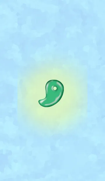 [LINE着せ替え] A comma‐shaped bead ~勾玉~の画像1