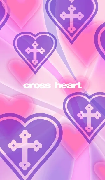 [LINE着せ替え] cross heartの画像1