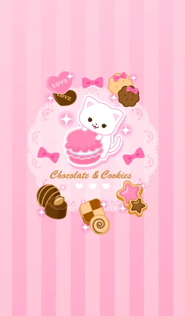 [LINE着せ替え] Chocolate ＆ Cookies！！の画像1