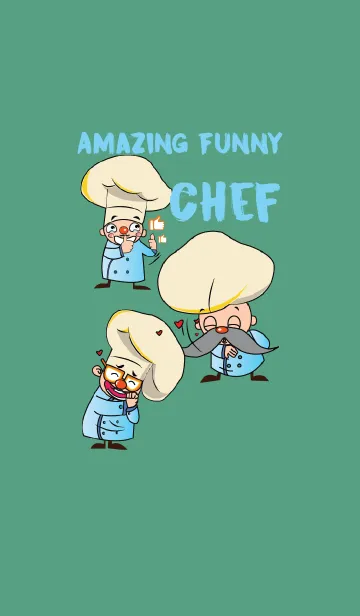 [LINE着せ替え] Amazing Funny Chefの画像1