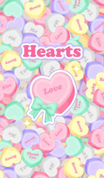 [LINE着せ替え] Hearts！の画像1