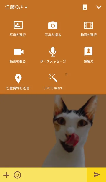 [LINE着せ替え] みけねこのみけの画像4