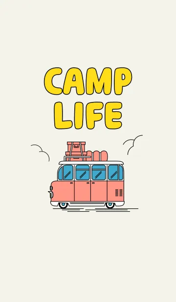 [LINE着せ替え] Camp Lifeの画像1