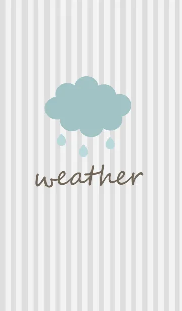 [LINE着せ替え] Weatherの画像1