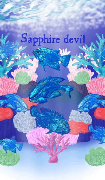 [LINE着せ替え] Sapphire devilの画像1