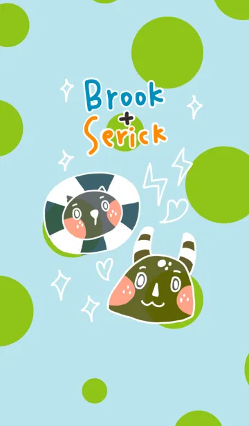 [LINE着せ替え] Brook+Serickの画像1