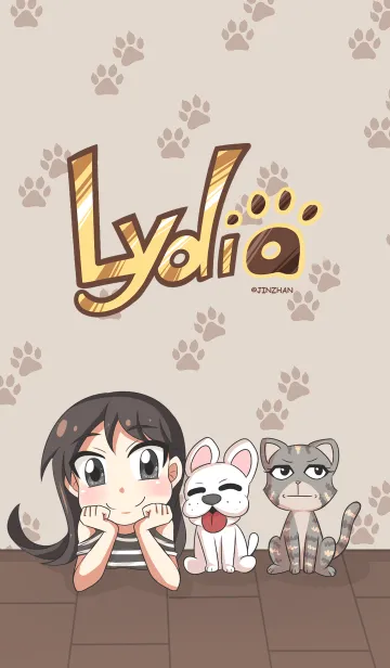 [LINE着せ替え] Lydiaの画像1