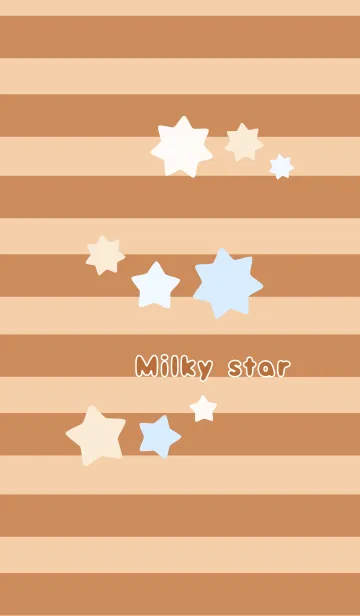 [LINE着せ替え] Milky star...の画像1