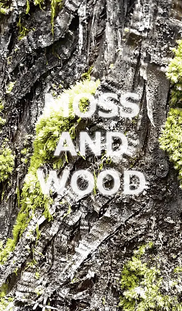 [LINE着せ替え] MOSS AND WOOD-コケと木の画像1