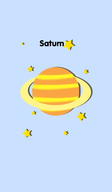 [LINE着せ替え] Saturnの画像1