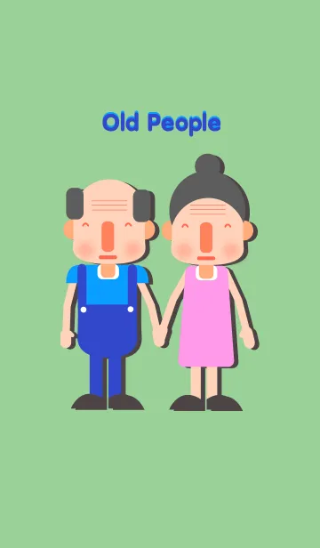 [LINE着せ替え] old peopleの画像1