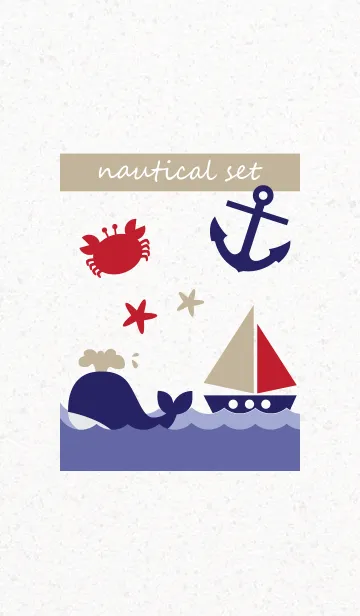 [LINE着せ替え] Nautical Setの画像1