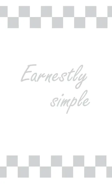 [LINE着せ替え] Earnestly simpleの画像1