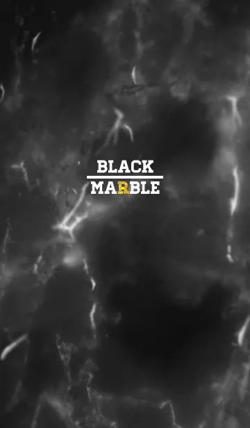 [LINE着せ替え] black marble～黒大理石～の画像1