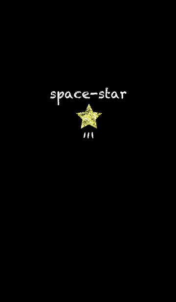 [LINE着せ替え] space-star#1の画像1