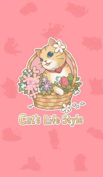 [LINE着せ替え] Cat's Life Style ネコちゃん日和 #2の画像1