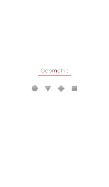 [LINE着せ替え] Simple Geometricの画像1