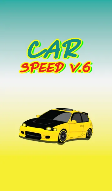 [LINE着せ替え] Car speed v.6の画像1