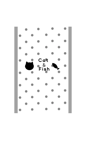 [LINE着せ替え] Cat＆Fishの画像1