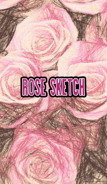 [LINE着せ替え] Rose sketchの画像1