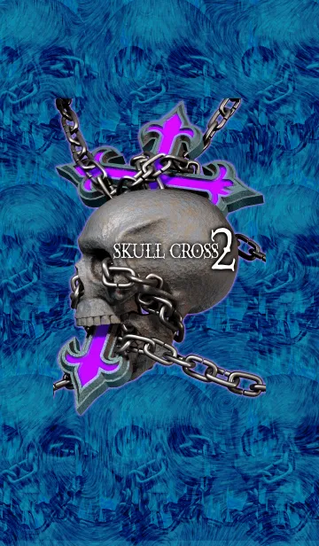 [LINE着せ替え] SKULL CROSS 2の画像1