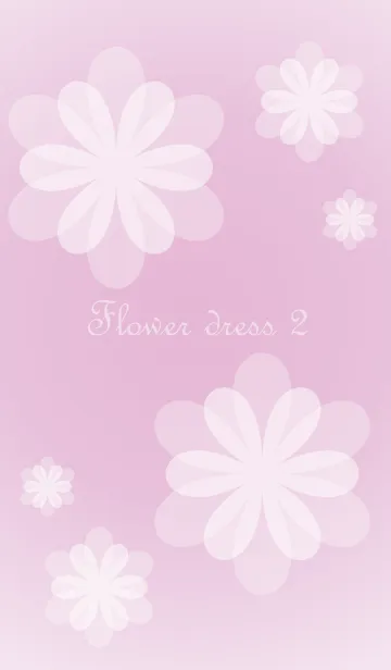 [LINE着せ替え] Flower dress 2の画像1